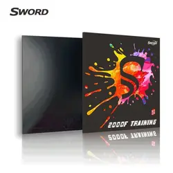 Sword 2000F Training Inverted Rubber (One Black/One Red, Double Pieces Pack)