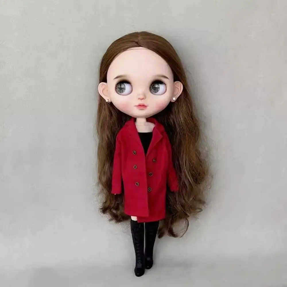 Veste coupe-vent décontractée pour poupée, accessoires de mode DIY, hauts à manches longues, vêtements pour poupées Azone19, corps articulé ob24/26/27, poupées fr pp