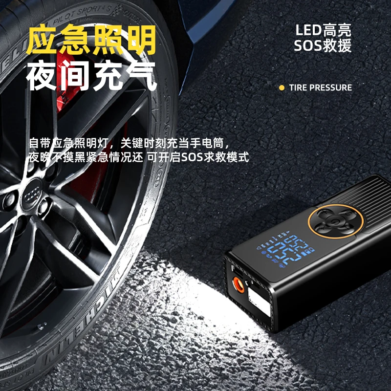 Wireless Air Pump 150psi Portable Electric Tire Inflator For Car Bicycle Motorcycle Air Compressor Injector Bike Accessories