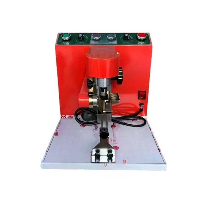 Double speed regulation unilateral oil edge machine, leather bag belt oiling machine