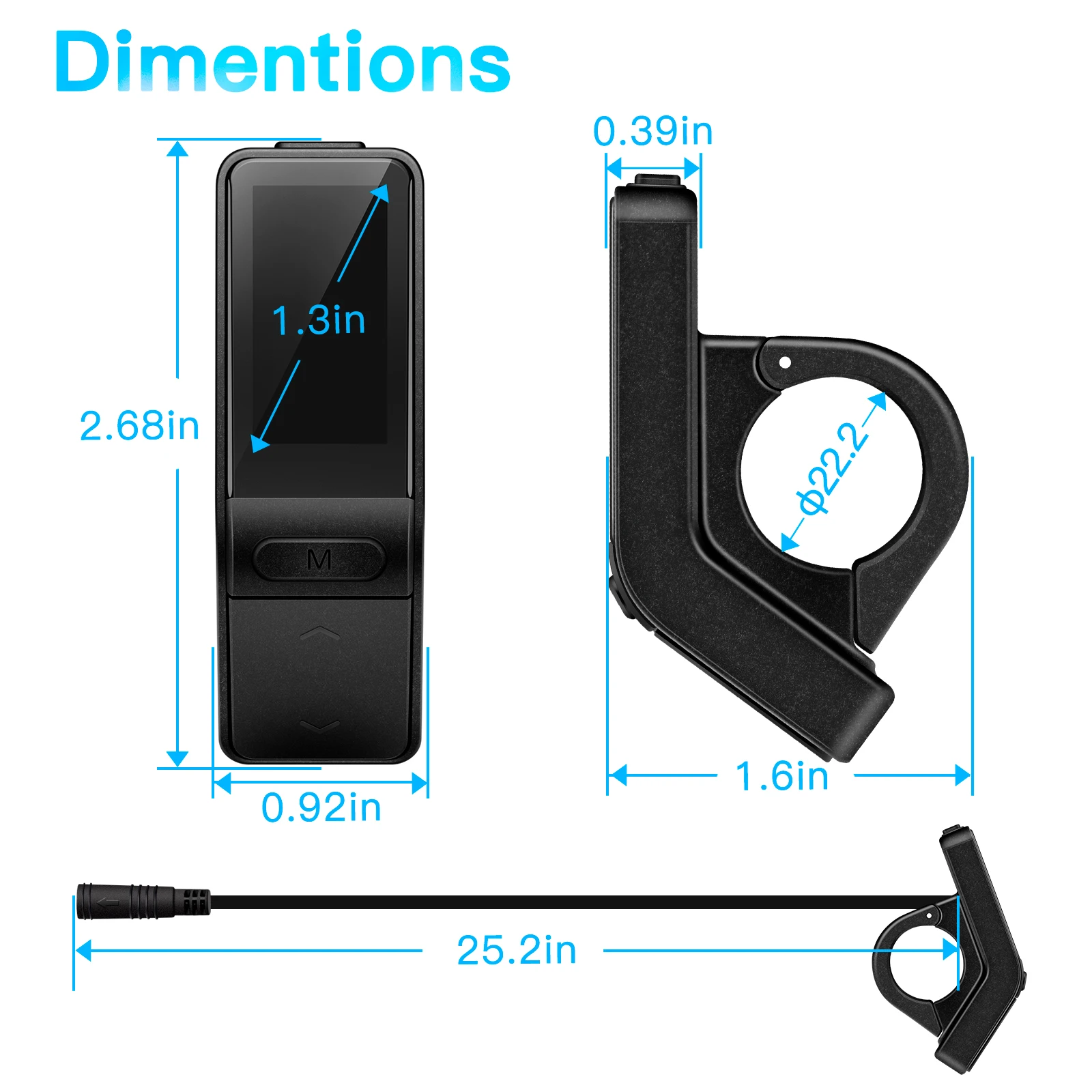 Bafang Display BN136 SW102 Display LCD Electric Bicycle Intelligent Instrument Display For Bafang Motor BBS01 BBS02 BBSHD