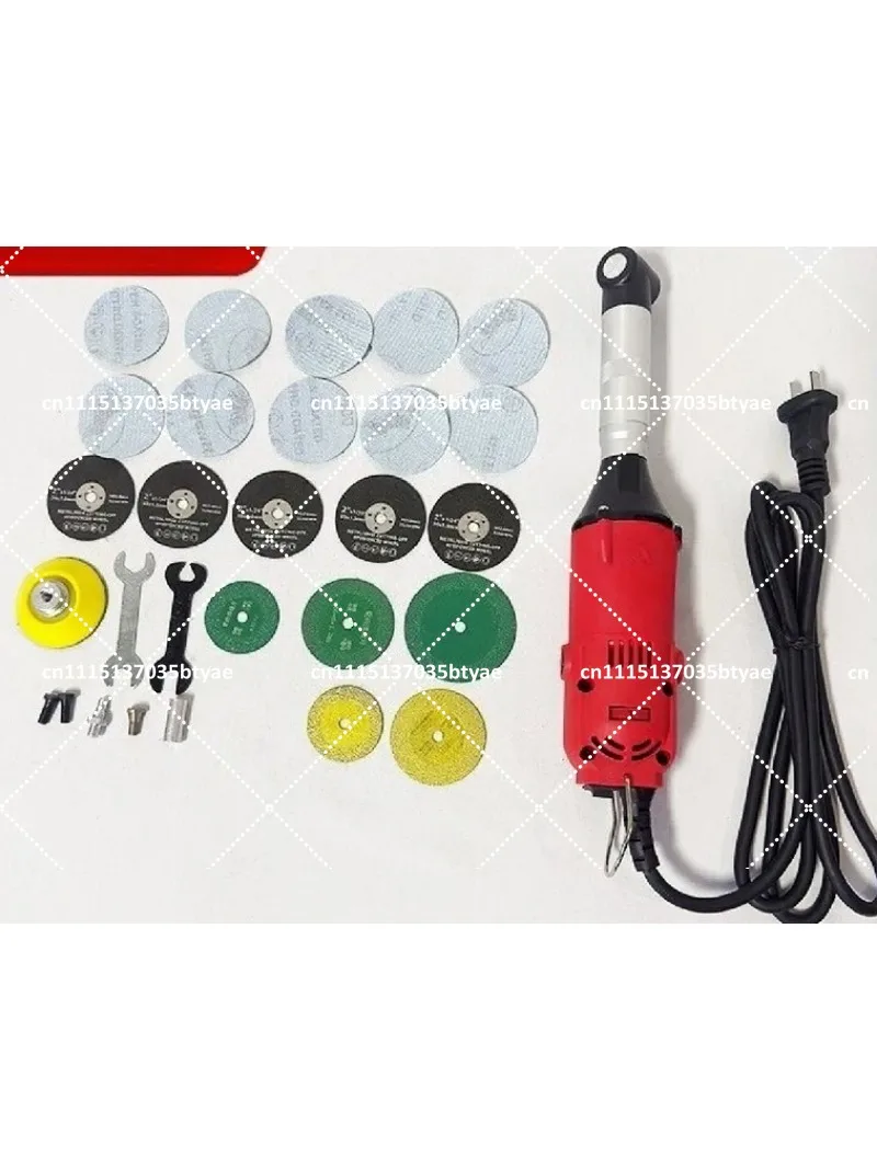 90 Degree Electric Engraver 350W Mold Trimming Handheld Grinder for Seam Cleaning Polishing Tool