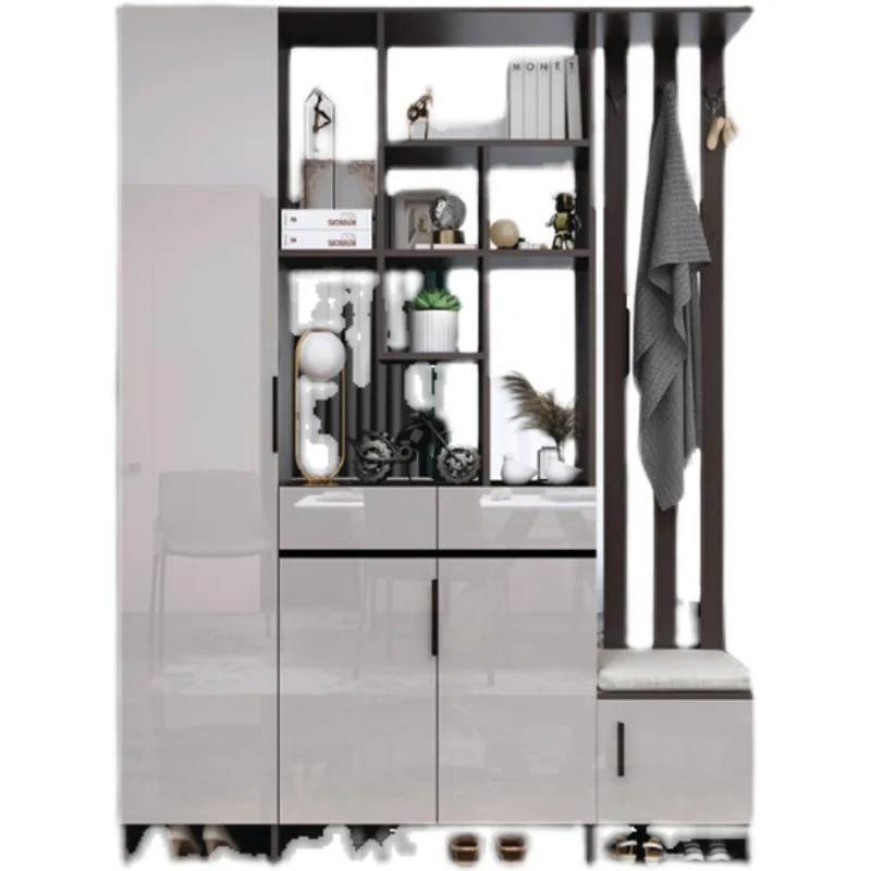 

Home screen partition living room modern simple light luxury door locker