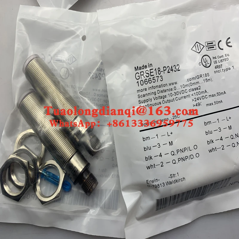 GRSE18-P2432 GRSE18-P2442 GRSE18-P2422 GRSE18-N2422 GRSE18-N2442 100% new original Photoelectric sensor in stock