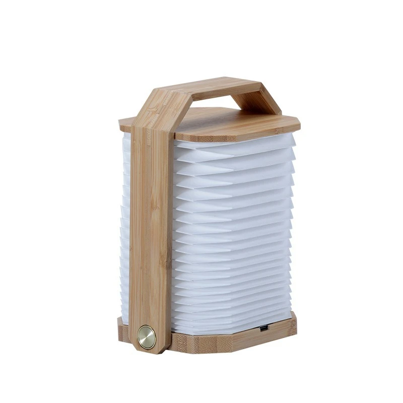 Book light wooden portable folding night light charging magnetic gift portable night light