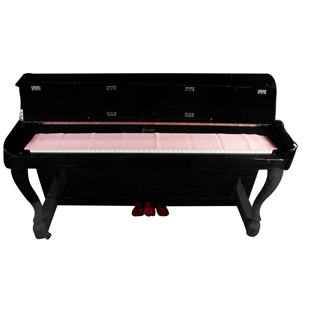 

1Pcs Piano Keyboard Cover Thickened Premium Fabric Protective Cloth Smooth Wrinkle Resistant Keyboard Dust Protector