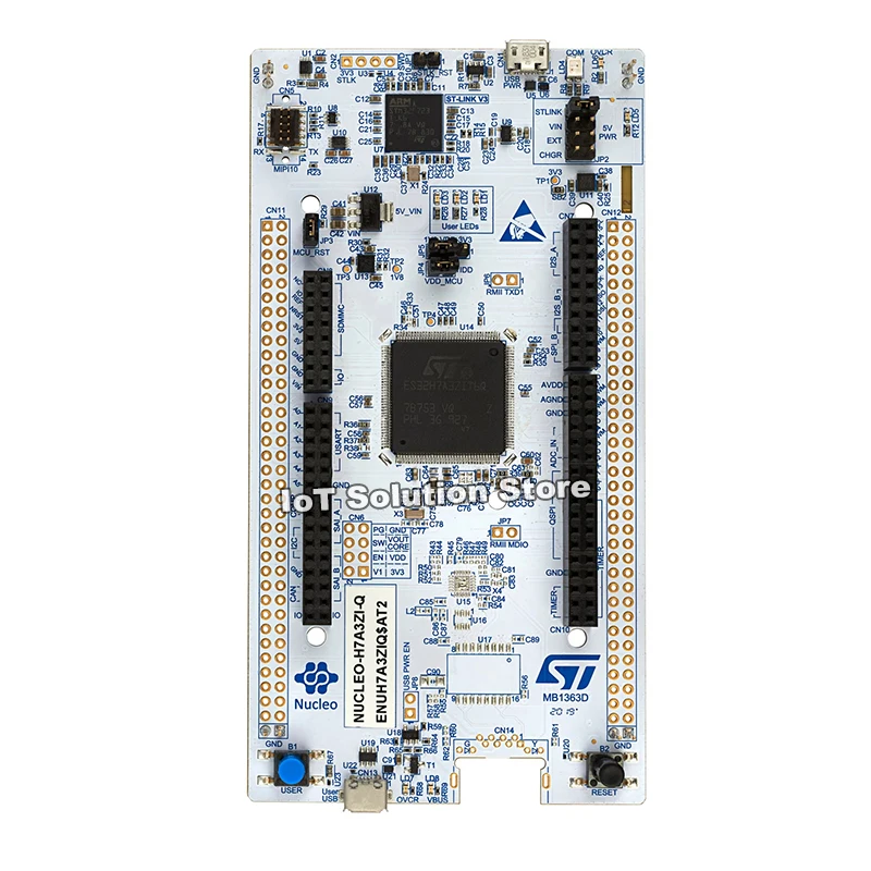 

NUCLEO-H7A3ZI-Q STM32 Nucleo-144 development board with STM32H7A3ZI MCU