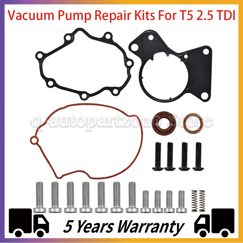 Vacuum Pump Repair Kits For VW Transporter Touareg T5 Transporter 2.5 TDI 070145209F 070145209H 070145209J 07Z145209B 070145209F