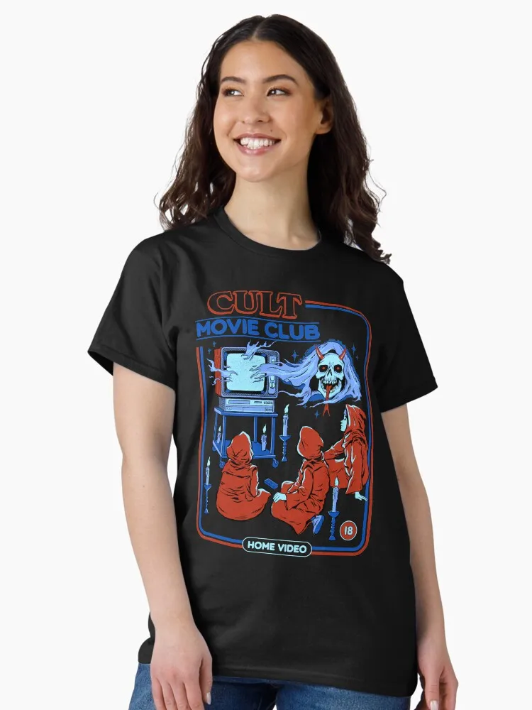 

Game Console Haunted Graphic Printing Summer Luxury Brand Cotton Men's and Women's T-Shirts Short Sleeves Street Fashion