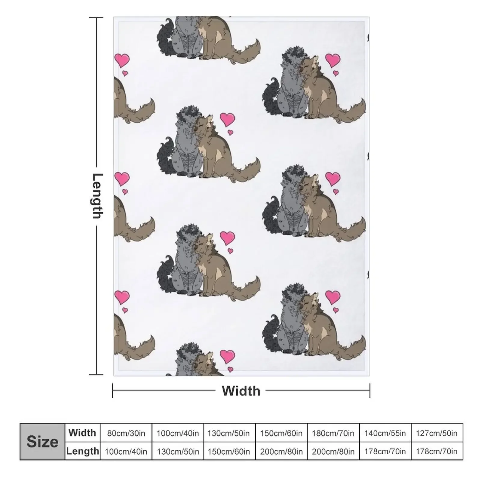 Lovebirds Throw Blanket Polar Shaggy Nap Blankets