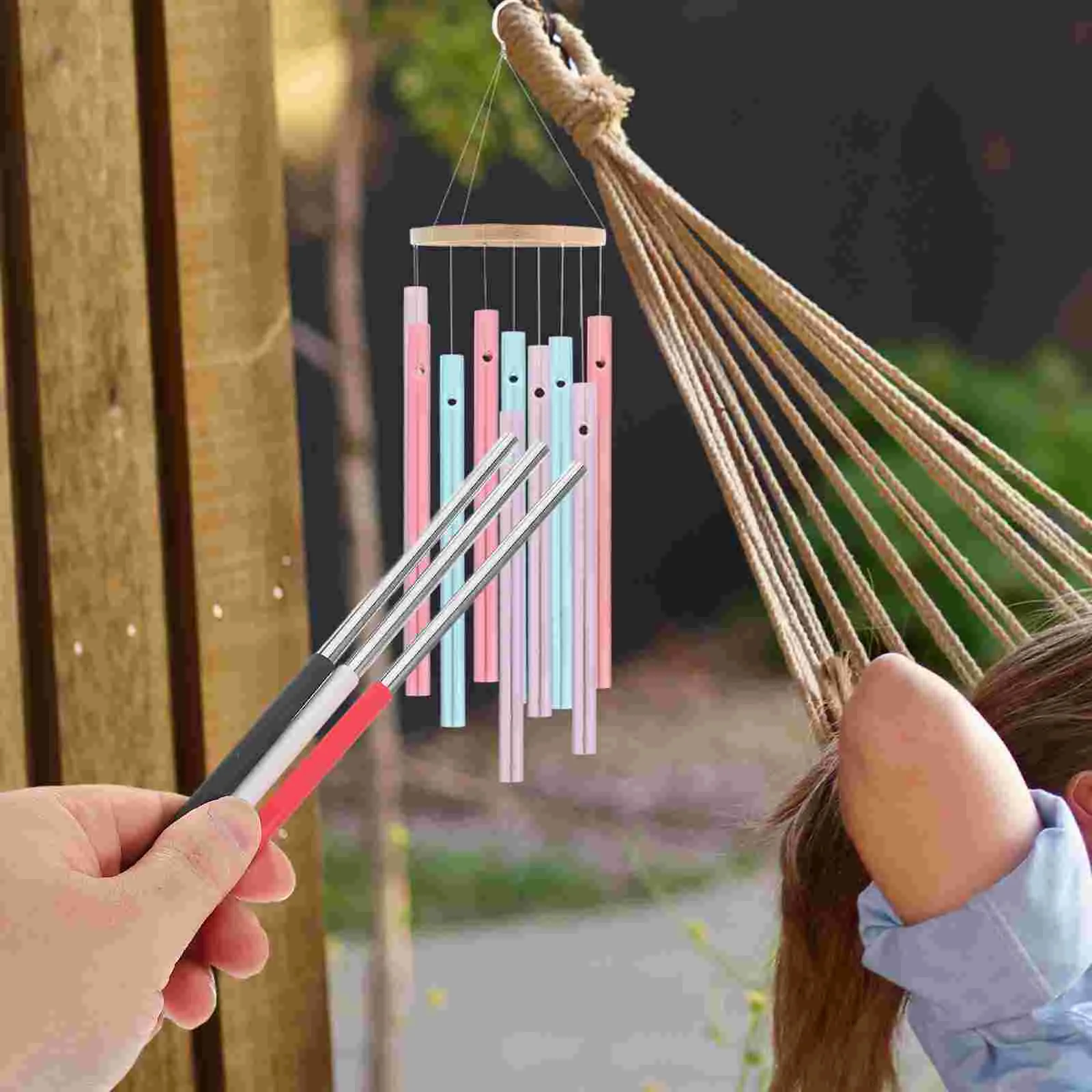 3 Pcs Wind Chime Striker Practical Triangle Alloy Strikers Professional Mallets