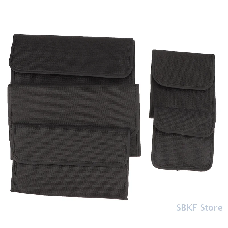 Handy Pouch for SLR Camera Lens Filter, UV CPL ND Filter Wallet, and Adapter Ring Storage Solution
