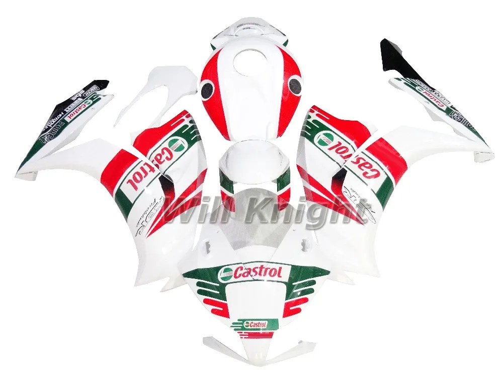 

Intelligent Library CBR1000RR 2012 2013 2014 CBR1000 12 13 14 Motorcycle Body Panel For Honda White Red Green Castrol