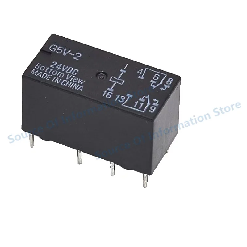 10Pcs G5V‑2 G5V‑2‑H1 Signal Relay, DPDT 8 Pin PCB Mount Electromagnetic Relay DC5V DC12V DC24V 100% New