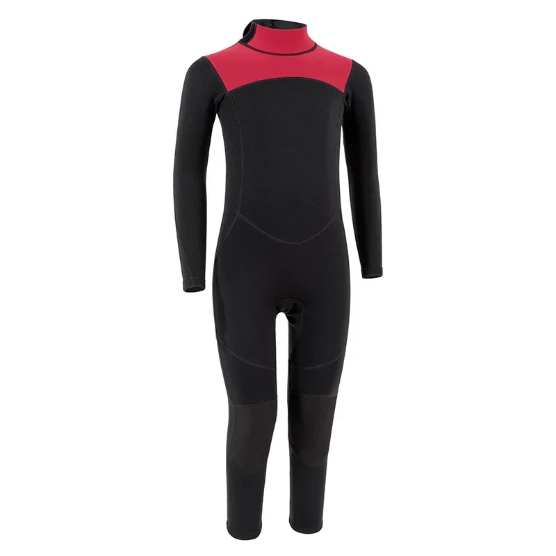 

Flexible 2MM Children's Wetsuit Cold And Warm Swimsuit Long Sleeve Autumn And Winter Student Swimming One-piece Surfing Wetsuit