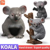 New Wildlife World Koala Animal Set - Educational Simulation Action Figures Toy for Kids