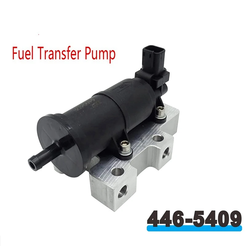 24V Fuel Transfer Pump 446-5409 4465409 Compatible For Caterpillar CAT C4.4 C6.6 C7.1 312E 312F 313F 924K 930K 938K Parts