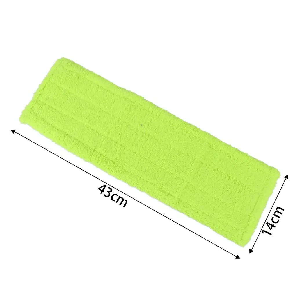 Microfiber Floor Dust Mop Pad Household Flat Refill Replacement Cloth Cleaning Pad for Spray Mop