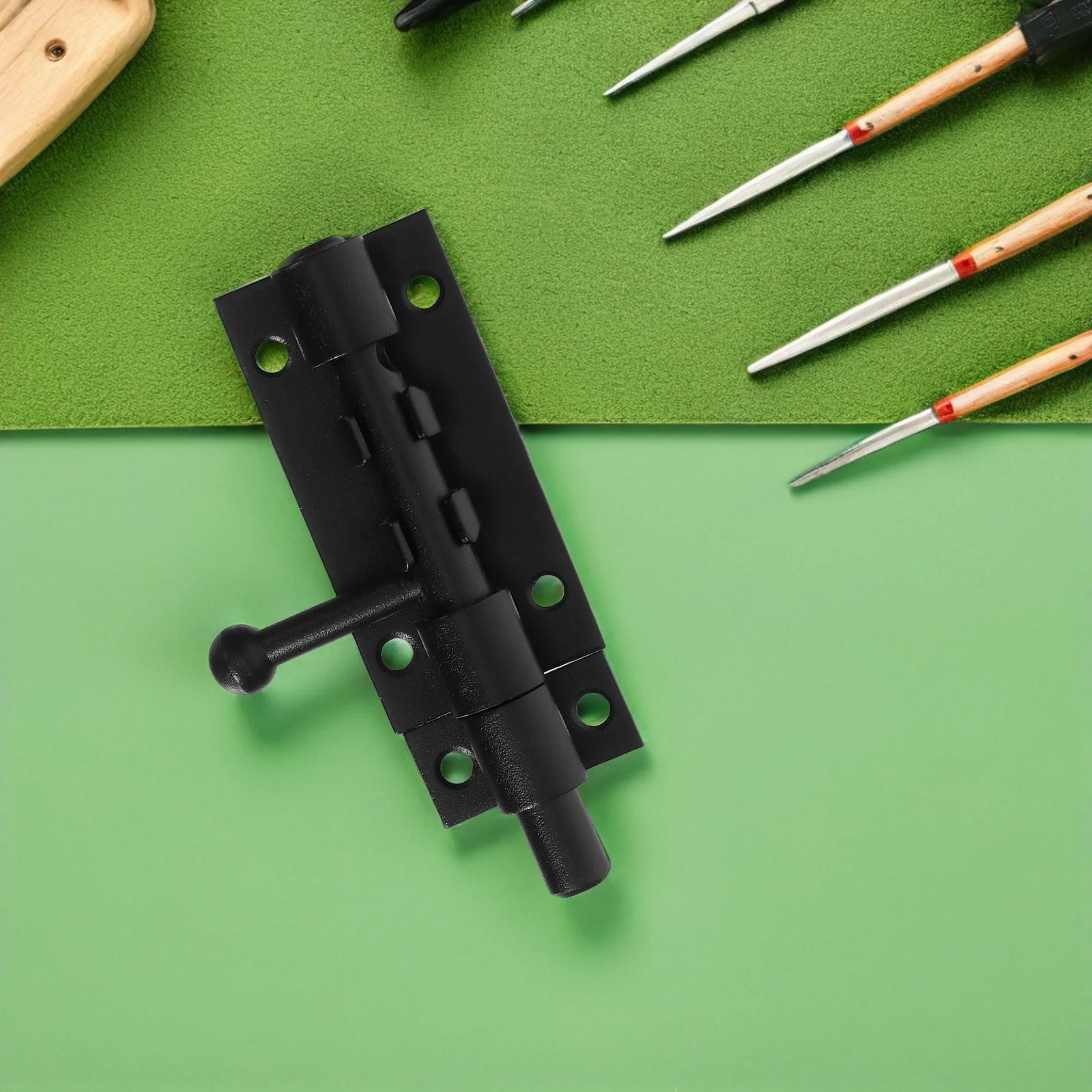 

Stainless Steel Slide Bolt Lock 4 Inch Anti-Theft Door Latch Security Hardware Toilet Partition Door Lock Child Proof Latch