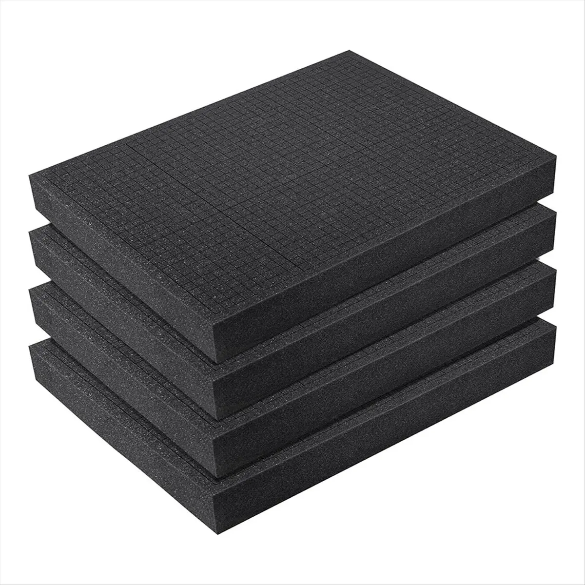 A95G Pick and Pluck Foam, 40.64 X 30.48 X 5.08 cm Pick Insert Foam Protective Cover, Pluck Foam Board for Tools