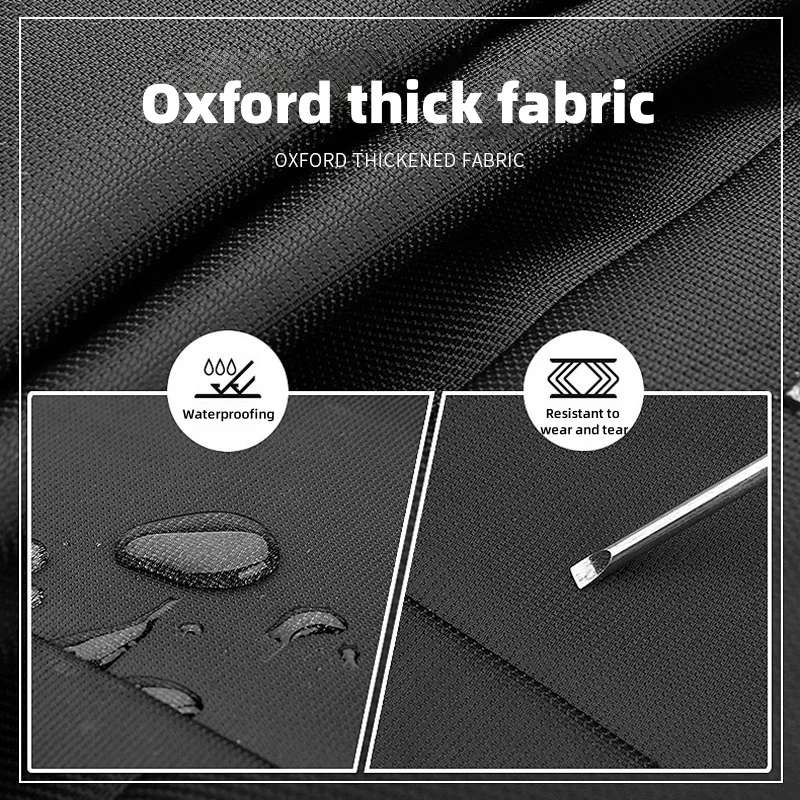 غطاء دراجة نارية عالمي مقاوم للماء والغبار والحماية من الشمس غطاء مطر كامل للمركبة مقاوم للطقس والتخزين في الهواء الطلق #3