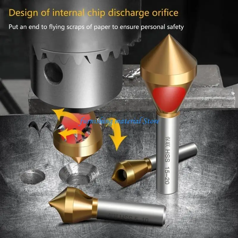 y5gd 90 درجة M35 cobalt tialn counterskn deburring الحفر الشارع بت 1-4mm/2-5mm/5-10mm/10-15mm 90 ° ثقب مائل