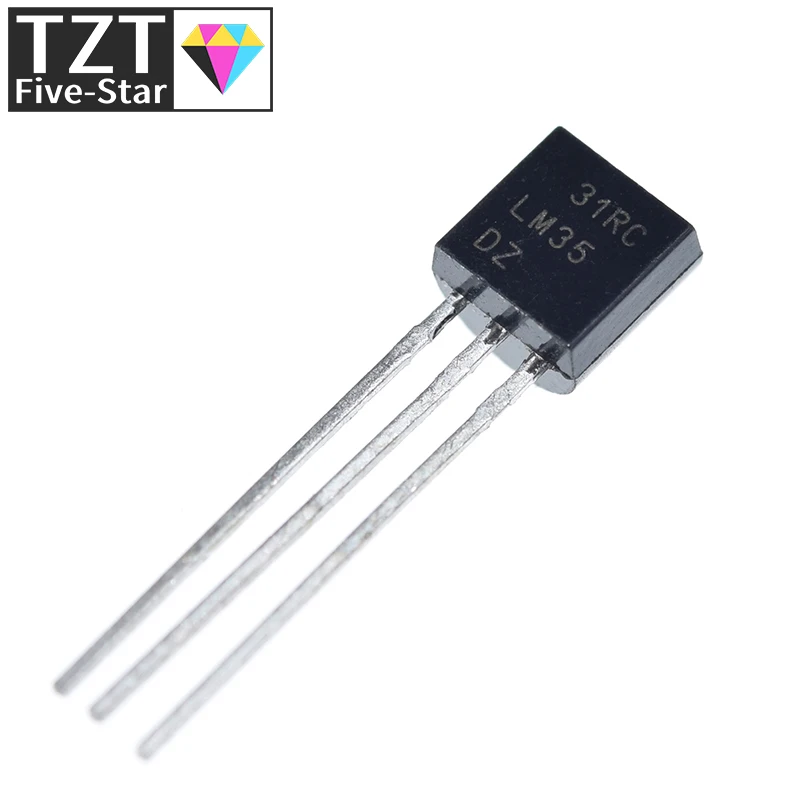 3/5 قطعة LM35DZ LM35 درجة حرارة مئوية دقيقة