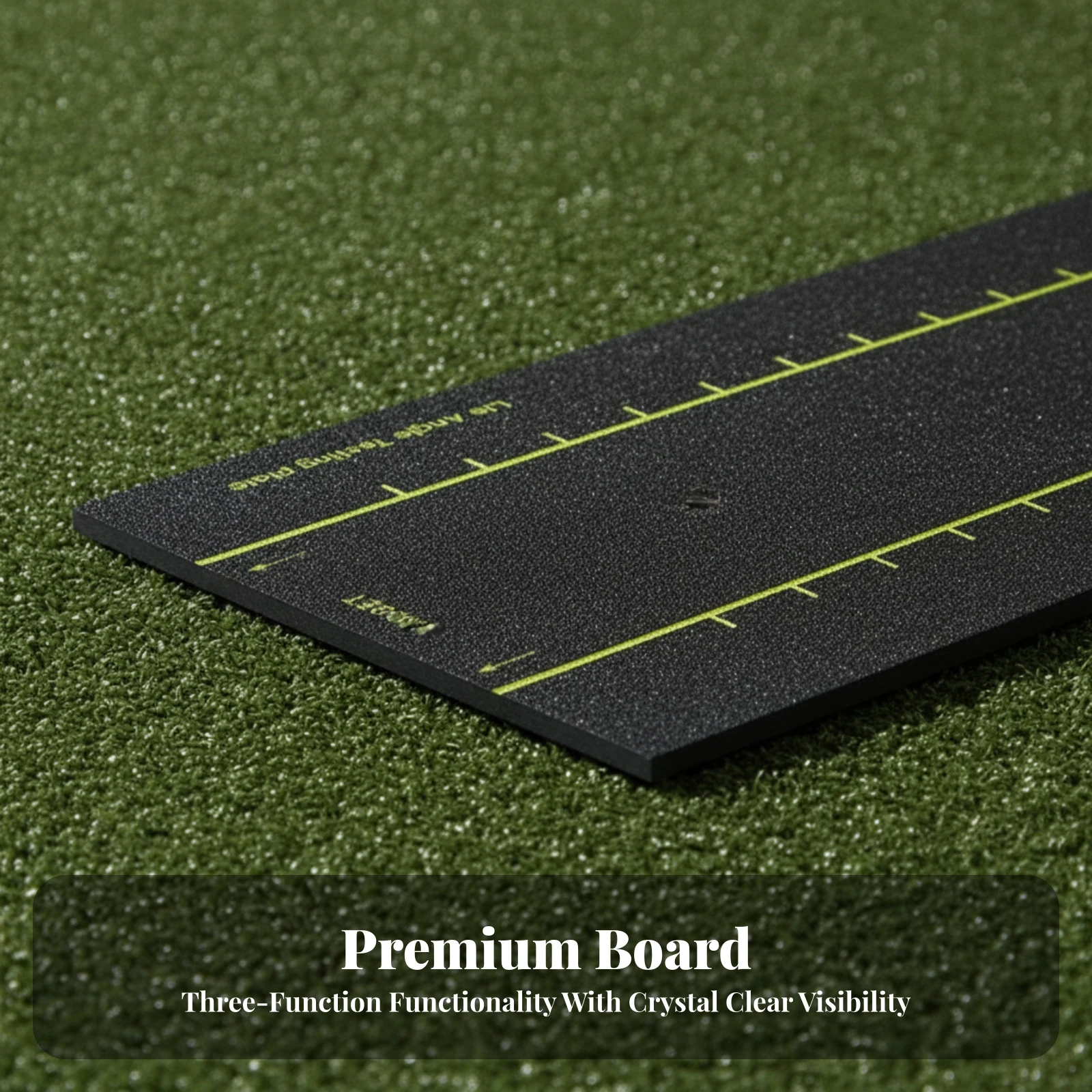 Golf Swing Angle Training Board Stable Golf Practice Board with Alignment Lines Sporting Goods Portable for Golfers