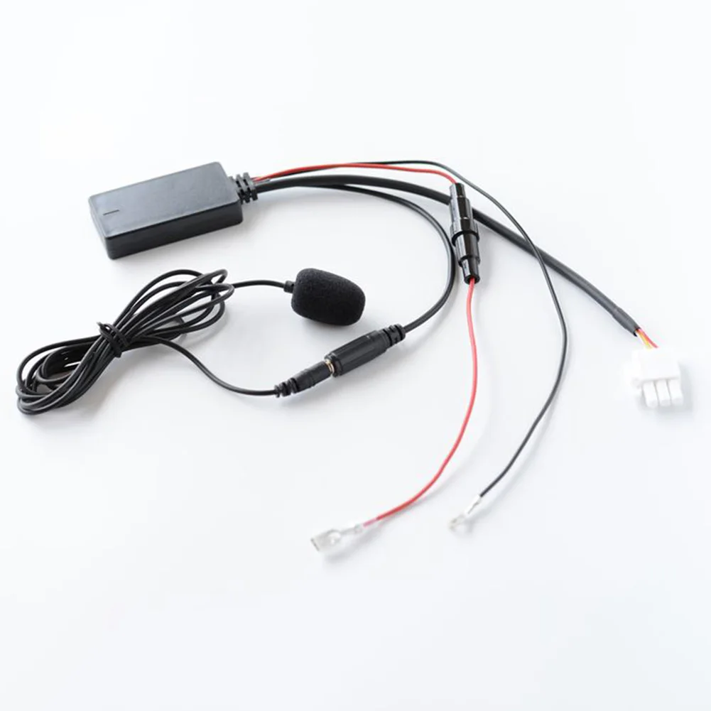 

AUX Cable Adaptor Radio Stereo AUX Cable Adaptor MIC Audio Navi Wireless For Honda GL1800 2001-2014 Newest Hot Sale