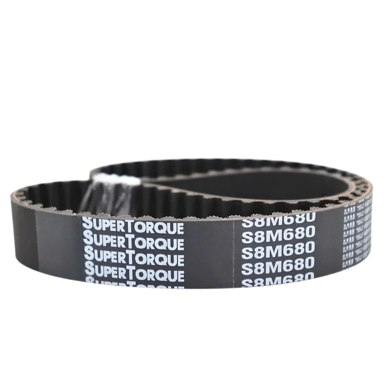 

Ремень ГРМ SUPER TORQUE S8M496 S8M512 S8M520 S8M528 S8M560 с высоким крутящим моментом и дуговыми зубьями серии S8M для: станков, промышленного оборудования и т.д.