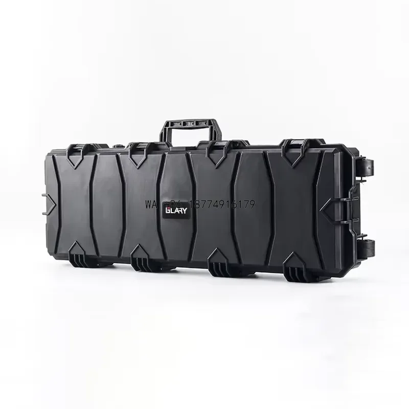 wmwmnu GLARY Long Safe Box case With Foam Fireproof Universal case Box IP67 Waterproof Hard case WithOEM