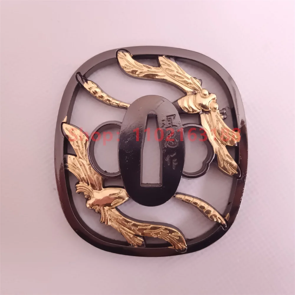 Alloy Japan Katana Parts Tsuba Handguard Guard For Real Japanese Samurai Sword Fittings Parts