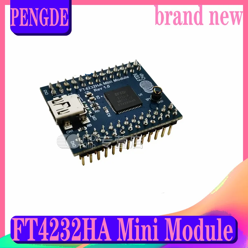 

FTDI official genuine FT4232HA Mini Module USB high-speed evaluation module serial/FIFO