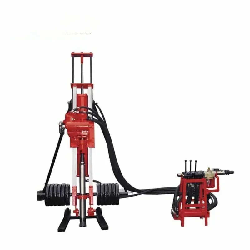 20m 30m Depth Portable Mountain Drilling Rig Rock Drilling Machine Electric  Drilling Rig For Water Well Factory For Sale