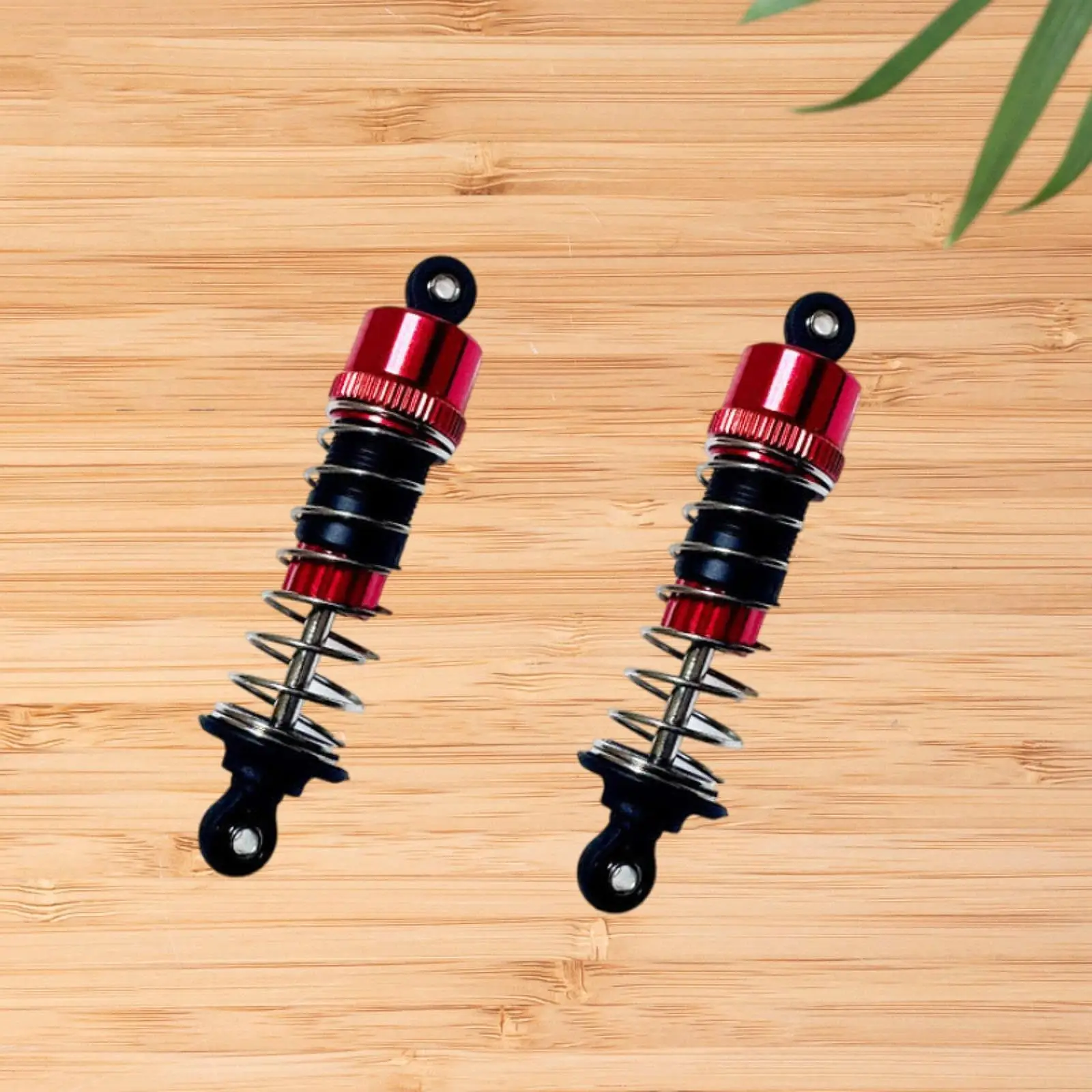 

2x RC Car Front Hydraulic Shock Absorbers RC Accessory Replacement for 16207 16208 16209 16210 1/16 Scale RC Car DIY Modified