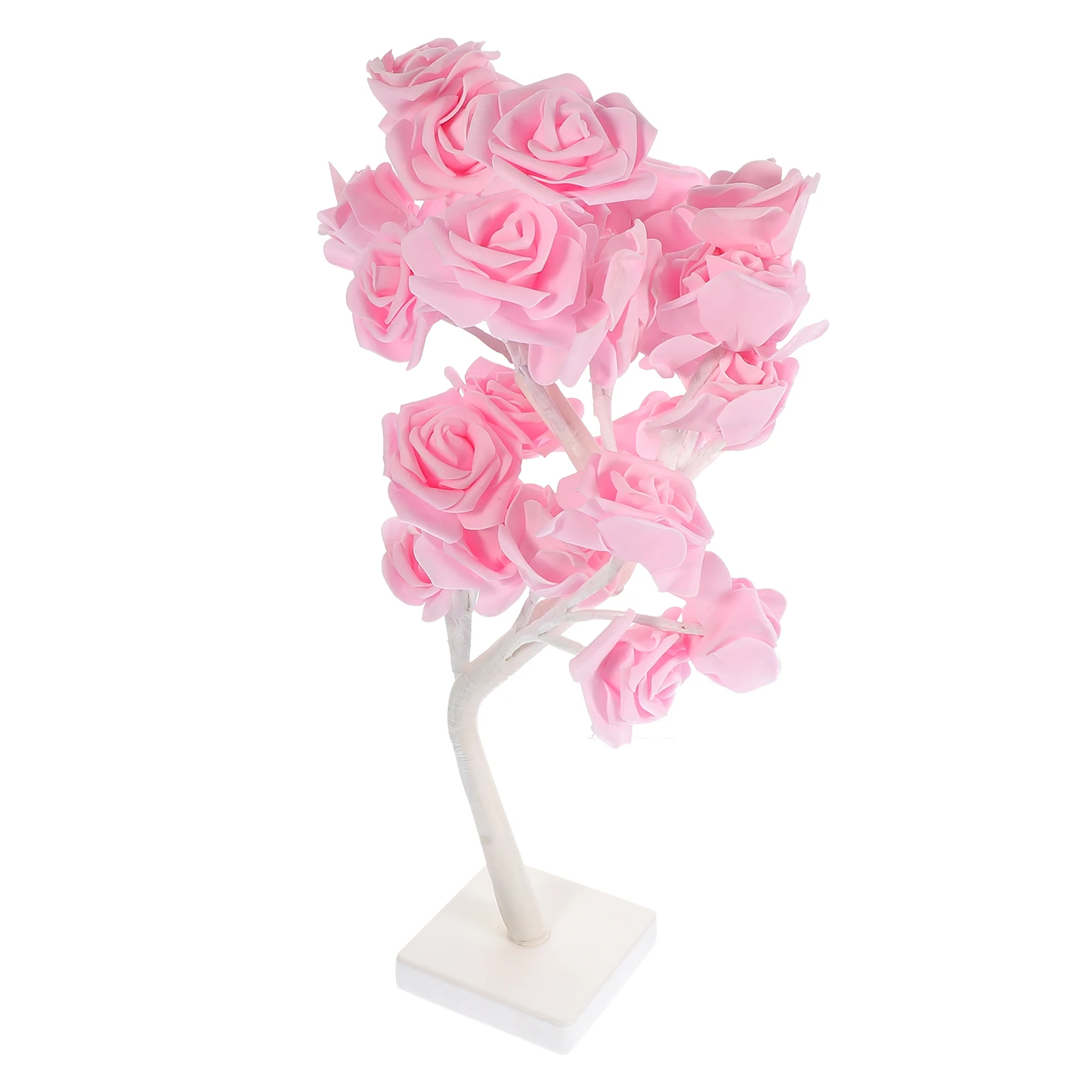 

1Pcs Tree Shaped Romantic Rose Night Lamp Creative Desktop Decor Table Lamp for Bedroom Atmosphere Romantic Desktop Light