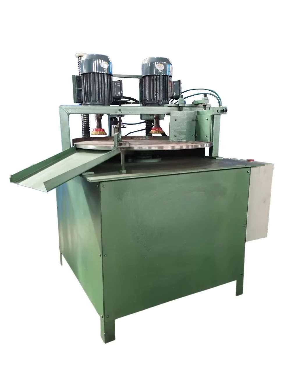Semi-automatic brush Special metal cleaning brush with saw blade surface oxide layer