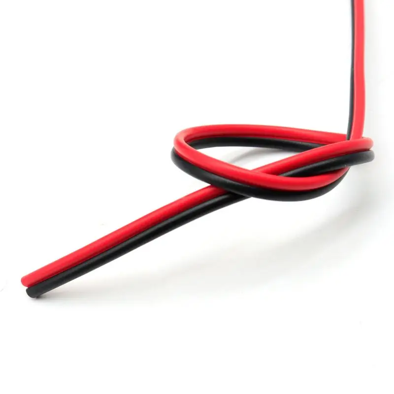 

2-жильный автомобильный кабель, от 22AWG до 13AWG, от 5 до 50 м — гибкий удлинитель для светодиодных лент и электроприложений.