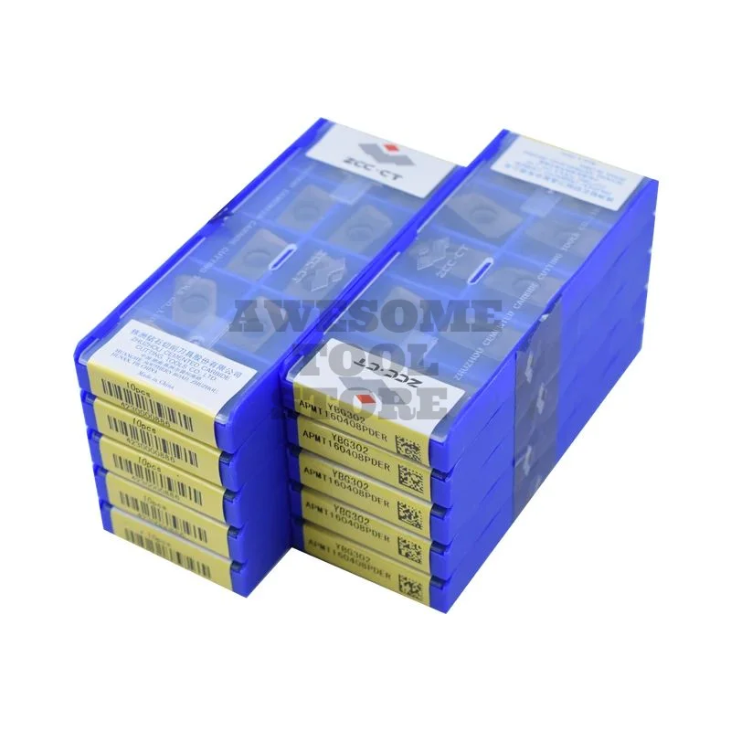 

Original ZCCCT APMT160408PDER YBG202 YBG205 YBG302 YBD152 milling cutter for CNC turning Tools