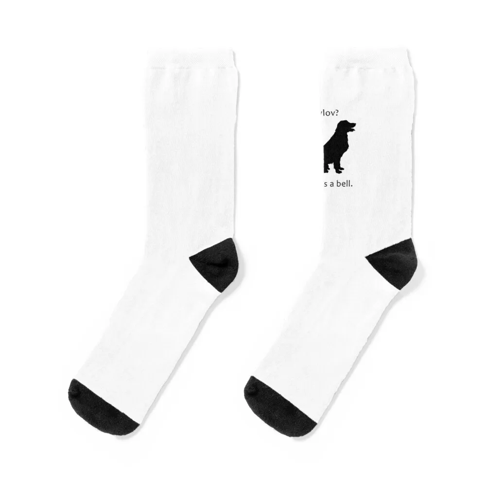 

Pavlov - Dog Pun Socks gym sport loose floor Ladies Socks Men's