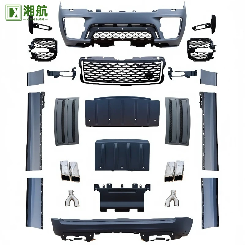 Suitable for 13-22 Land Range Rover Executive upgrade modification to 22 model SVO large body kit with front and
