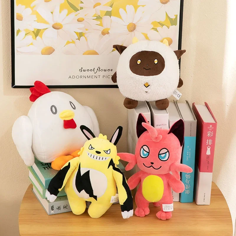 Palworld Plush Doll Palworld Stuffed Plush Toys Pillow Cartoon Anime Throw Cotton Doll Living Room Decoration Kid Birthday Gifts