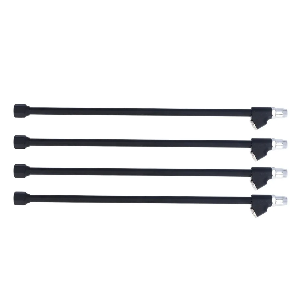4PCS 1/4in FNPT Tire Inflation Chuck Heavy Duty 2-Way Connect Extended Reach Air Chuck Quick Plug Air Chuck For Semi Tires