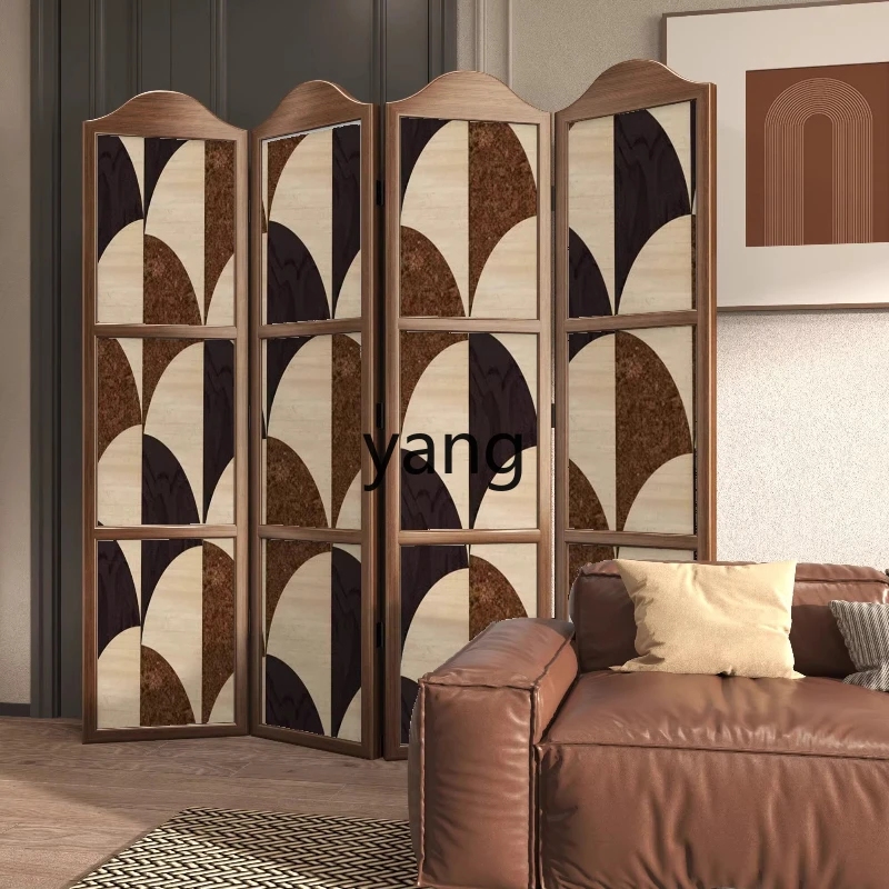 

LH light luxury modern screen retro partition living room sofa home entrance entrance cover