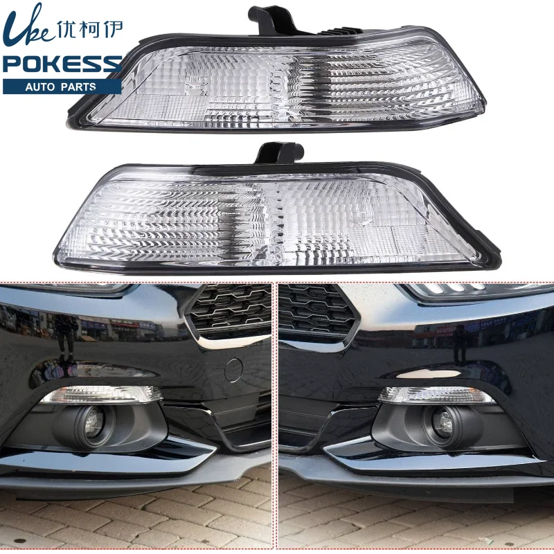 

Car Front Turn Signal Assembly US Version for Ford Mustang 2015 2016 2017 FR3Z13200A FR3Z13201A