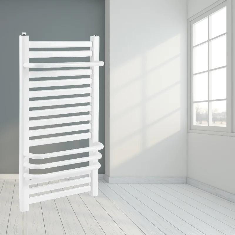 

System Modern Style Heated Water Towel Designer Rail Radiator Heated Towel Warmer Rack for Bathroom