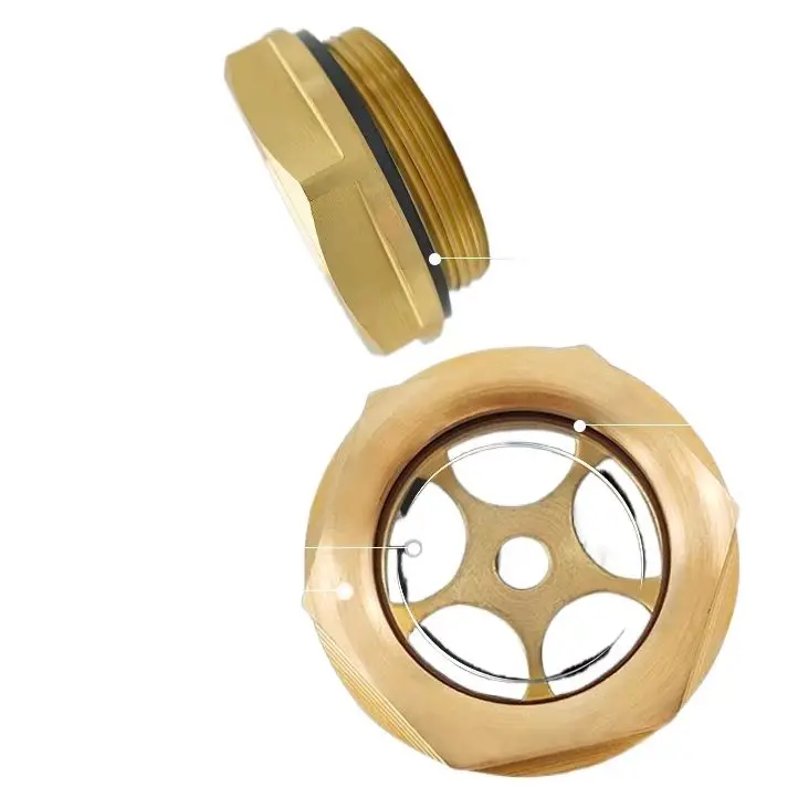 m10-m60-1-4-25-bsp-otturatore-visivo-in-ottone-per-olio-vetro-temperato-esagonale-rotondo-per-osservazione-del-livello-dell'olio-per-riduttori-industriali-e-compressori-d'aria