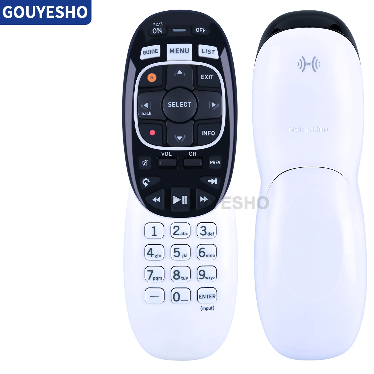 Pengganti Remote Control IR/RF RC73 baru kompatibel untuk Remote Control Directv RC71 RC72