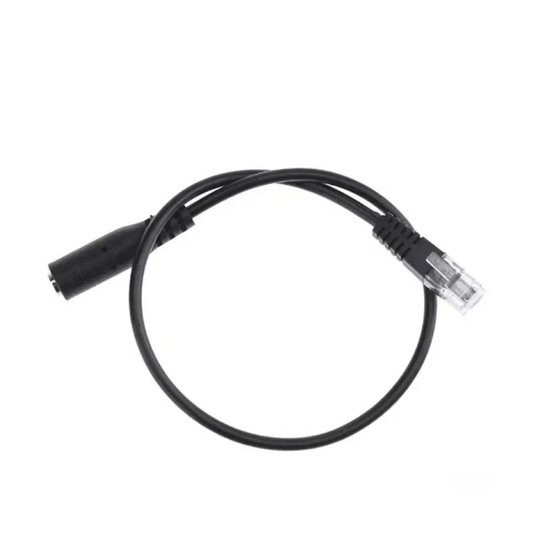 Cavo di prolunga da computer a telefono, auricolare in cristallo da 3,5 mm a RJ9, convertitore per cuffie da RJ9 a 3,5
