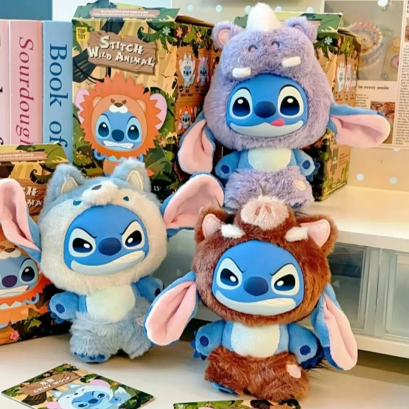 Коллекционная-фигурка-top-toy-stitch-Серия-«Дикие-животные»-—-Слепая-коробка-милая-виниловая-кукла-подвеска-disney-детская-игрушка-украшение-таинственная-коробка-подарок-сюрприз